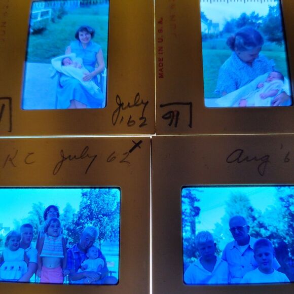 New Baby Kodachrome Color Lot Of 10 Orig 1962 35mm slides Vtg Kansas City - Picture 3 of 14